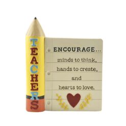 1788-11083 TEACHERS' PLAQUE W/PENCIL 