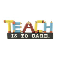 1788-11084 TEACH IS TO CARE' BLOCK 