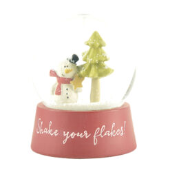 188-11866 "SHAKE YOUR FLAKES" SNOW GLOBE  