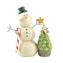 188-11868 *SNOWMAN DECORATING TREE  