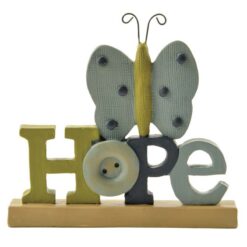 171-11022 'HOPE' BUTTERFLY ON BASE (M4)