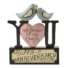 171-11027 'WILL FOREVER' ANNIVERSARY BLOCK W/BIRDS (M2)