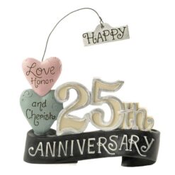 171-11029 'HAPPY 25TH ANNIVERSARY' BANNER (M2)