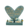171-11066 'NANAS'  HEART ON BASE W/BIRDS (M4)