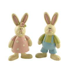 171-11081 S/2 GIRL/BOY RABBITS (M2)
