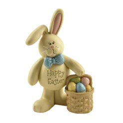 171-11087 "HAPPY EASTER" BUNNY  WITH EGGS
