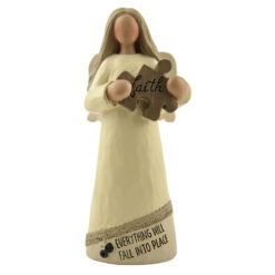 171-11118  'FAITH' PUZZLE PIECE ANGEL