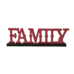 171-11130 'FAMILY' ON BLACK BASE (M4)