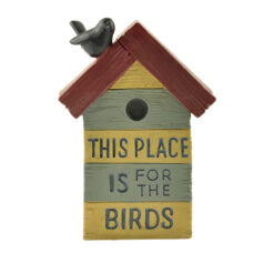 171-11152 'FOR THE BIRDS' BIRDHOUSE (M4)