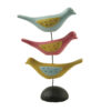 171-11460 3 stacked of birds on base