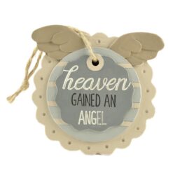 1711-11624 ''HEAVEN'  PLAQUE W/STRING/EASEL (M4)