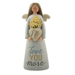 173-11206 STANDING ANGEL W// 'AUNT' FLOWER POT