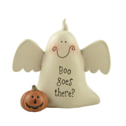 176-11275 ''BOO GOES THERE' GHOST AND PUMPKIN (M4)