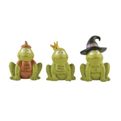 176-11277 'S/3 COSTUME DRESSED FROGS (M2)