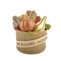 176-11345 'MY BLESSINGS' BASKET W/VEGETABLES