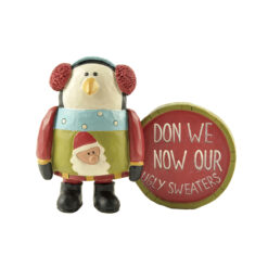 178-11402 UGLY SWEATERS' PENGUIN W/SWEATER