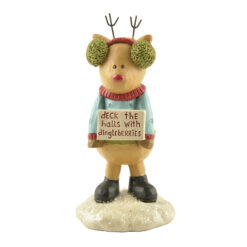 178-11409 DECK THE HALLS' REINDEER W/SWEATER