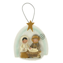 178-11522 ORN-ARCTIC IGLOO NATIVITY 