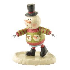 178-11531 SKATING SNOWMAN W/SWEATER