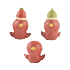 188-11884 S/3 RED BIRDS