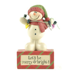 188-11922 BE MERRY AND BRIGHT SNOWMAN  