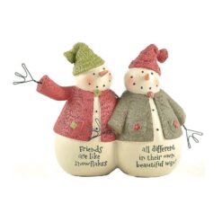 188-11940 FRIENDS ARE SNOWFLAKES SNOWMEN