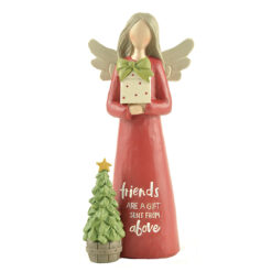 188-11988 *FRIENDS ARE A GIFT CHRISTMAS ANGEL 