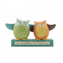 1266-86853 'OUR FRIENDSHIP' OWLS (M4)