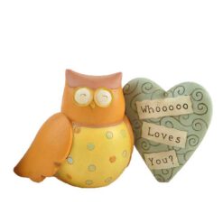 1266-86862 'WHOOOOO LOVES YOU?' OWL