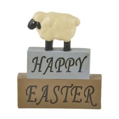 141-87979 HAPPY EASTER BLOCKS W/SHEEP