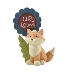 143-88359 UR LOVED' FLOWER W/FOX