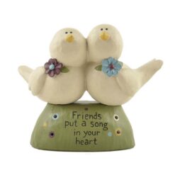 143-88491 FRIENDS' LED BASE W/BIRD COUPLE