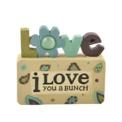 143-88551 LOVE ON 'I LOVE YOU A BUNCH' BLOCK