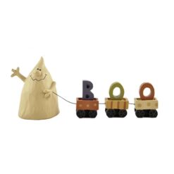 146-88593 WAVING GHOST PULLING BOO WAGON