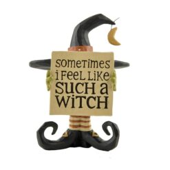 146-88598 *'SUCH A WITCH' PLAQUE W/WITCH
