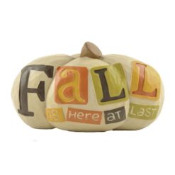 146-88741 'FALL IS HERE' PUMPKIN