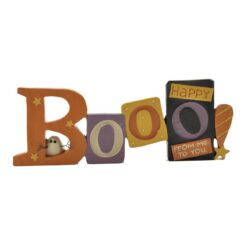 146-88747 'BOOO' BLOCKS W/GHOST