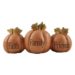 146-88803 'LIVE LAUGH LOVE' PUMPKINS