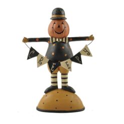 146-88807 'CREEPY' PUMPKIN MAN ON BASE