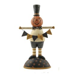 146-88808 'SPOOKY' PUMPKIN MAN ON BASE
