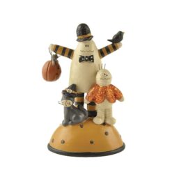 146-88810 SPARKLING GHOST W/CAT ON BASE
