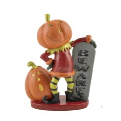 146-88817 PUMPKIN MAN W/BEWARE TOMB/PUMPKIN