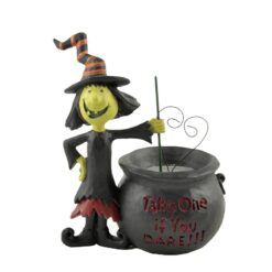 146-88823 'TAKE ON IF YOU DARE' CAULDRON W/WITCH