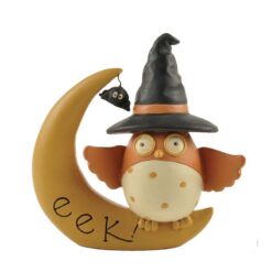 146-88891 OWL W/SPIDER ON 'EEK' MOON