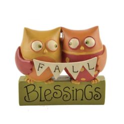 146-88897 BLESSINGS BLOCK W/OWLS