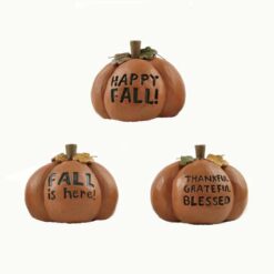 146-89195 S/3 'FALL/BLESSED' PUMPKINS