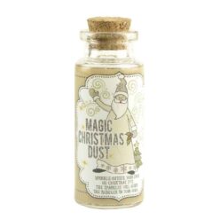 198-30002 MAGIC CHRISTMAS DUST JAR WITH GLITTER
