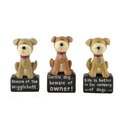 1466-88875 S/3 WIGGLEBUTT/OWNER/LIFE DOGS ON BLOCK