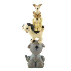 1466-88879 FOUR STACKED DOGS