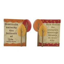 147-88903 S/2 PLAQUES W/TREES